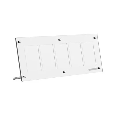 Avizar Présentoir pour 5 Cartes de Collection en Acrylique Transparent - Photo 1/3