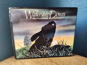 The WATERSHIP DOWN Animated Film Hardback Book - First American Edition 1978 HTF - Picture 1 of 16