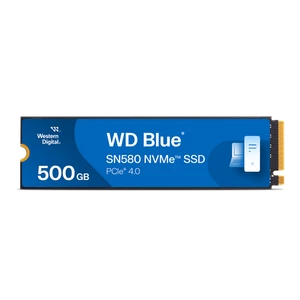 WD Blue 500GB SN580 NVMe SSD, Internal Solid State Drive - WDS500G3B0E-00CHF0 - Picture 1 of 3