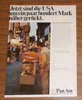 Seltene Werbung PAN AM - 1 Woche New York für 992 Mark 1973