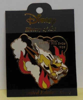 Disney Pin History of Art Society Dog Show 1939 Pluto Slider LE2000 - Image 1 of 4