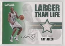 2008-09 Skybox Larger Than Life Memorabilia Retail Green Ray Allen #LL-RA HOF