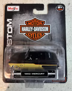 Maisto Harley-Davidson 1950 Mercury H-D personalizzato scala 1/64 - Foto 1 di 2