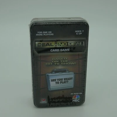 Deal Or No Deal Card Game By Cardinal NBC (2006) *NEW SEALED* Collectors Item - Image 1 of 4