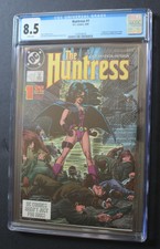 HUNTRESS #1 first Helena Bertinelli TV’s Arrow 1989 BIRDS OF PREY Movie CGC 8.5