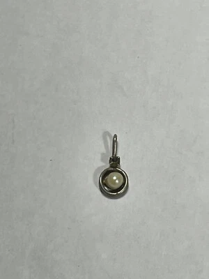 Gioielli Ciondolo IN Argento Con Perla (9-39/2) - Immagine 1 di 4