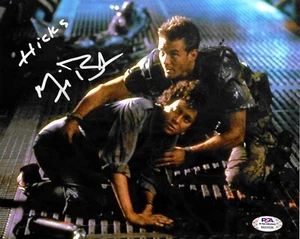 Michael Biehn Signed Color 8x10 Satin Photo Aliens Hicks PSA COA - Picture 1 of 1