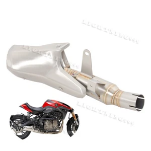 Tubo de escape QJMOTOR QJ600GS SRK600 RR 2020 2021 2022 2023 DB Killer - Imagen 1 de 10