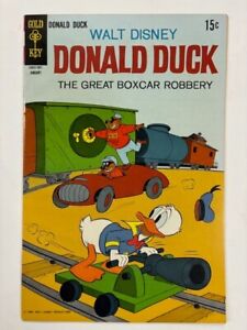 DONALD DUCK 123 F-VF GOLD KEY COMICS January 1969 Scrooge, HD&L, Beagle Boys +++