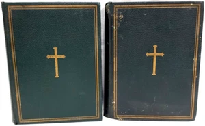 2 Vols, 1906 McGovern MANUAL OF HOLY CATHOLIC CHURCH,Teaching,Prayer,History,Art - Picture 1 of 24