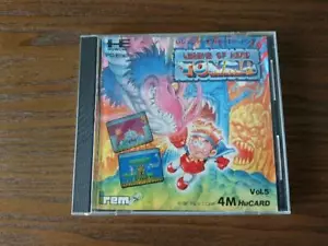 PC Engine Legend of Hero Tonma PCE HuCard Japan Import Game - Picture 1 of 5
