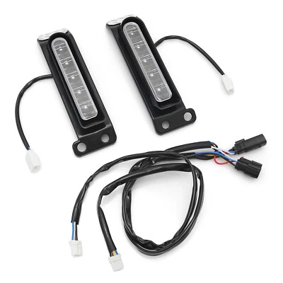 Saddlebag Tail Run Brake Turn Signal Light For Harley Touring Road Gilde 14-24 Foto 1 de 4