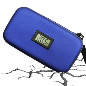Portable Insulated Cooling Bag Diabetic Organizer Travel Case Digital Display - Picture 1 of 9