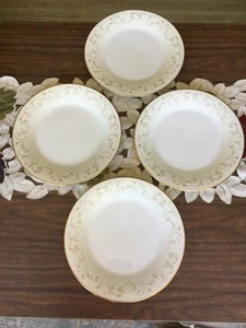 Vintage Noritake 6610 Duetto Menge 4 - 10 1/2" Essteller leicht gebraucht - Bild 1 von 4