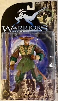 Figura de acción Warriors of Virtue LAI 6 pulgadas 1997 Order: Integrity of Wood nueva  Foto 1 de 4