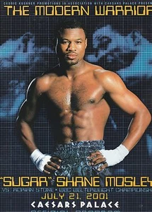 SUGAR SHANE MOSLEY vs ADRIAN STONE ONSITE BOXING PROGRAM JULY 21, 2001 - Picture 1 of 7