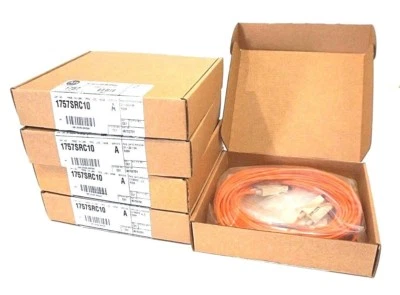 5 NEW ALLEN BRADLEY 1757-SRC10 REDUNDANCY MODULE CABLE 10 METER SER.A 1757SRC10 - Image 1 of 2