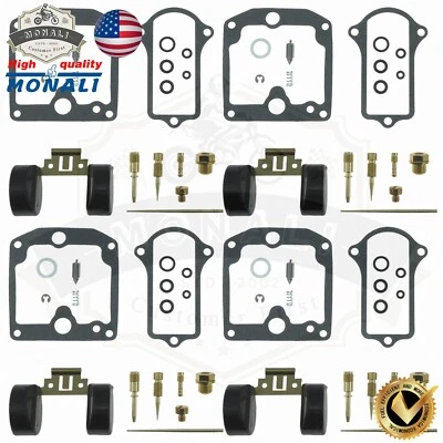 4pcs for Suzuki GS550 GS550E 77-79 GS550L Carburetor Repair Gasket Kit Float-US - Image 1 of 4