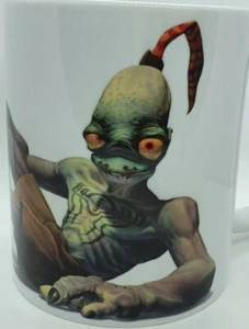 Abes Oddworld MUG PlayStation Cult Classic Odyssey Exodus Soulstorm Stitch Lips - Picture 1 of 6