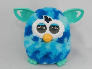 Hasbro Furby Boom Blue Teal Waves Interactive 2012 NOT WORKING - Picture 1 of 5