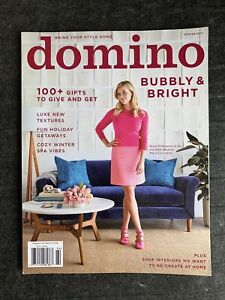Domino Magazine : Winter 2017 : Reese Witherspoon Cover : VG+C