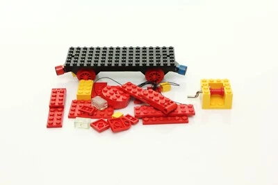 Lego Tren 4.5V Set 128-2 Grúa Móvil (Base Tren) 100% Completo 1972 Foto 1 de 4