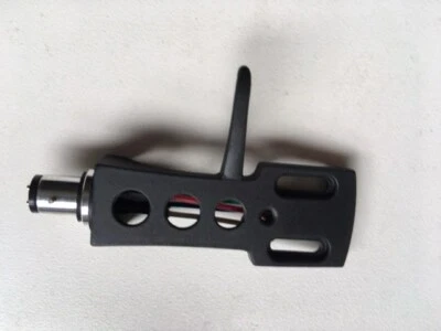 Head Shell Metal Alloy Black With Wires To Connect To Cartridge See Pictures - Image 1 of 3