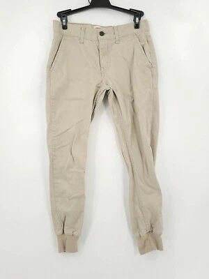 Levis Joggers Youth Boys Size 12 Reg W26xL26 Cuffed Khaki Chino Pants - Image 1 of 4