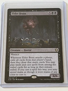 Elder Brain 125/361 Magic The Gathering D&d cl Baldur's Gate 2022 Como Nuevo - 9.0 + Paquete Raro Fresco - Imagen 1 de 11