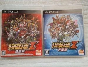 Super Robot Wars Z Tengoku Hen & Jigoku Hen Set PS3 Sony PlayStation 3  Japanese - Picture 1 of 5