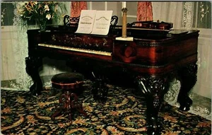 Piano Stephen Collins Foster Old Kentucky Home State Shrine Bardstown Postkarte - Bild 1 von 2