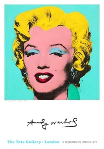 Poster Marilyn Monroe - Shot Sage Blue Marilyn - Andy Warhol 1964 - Picture 1 of 12