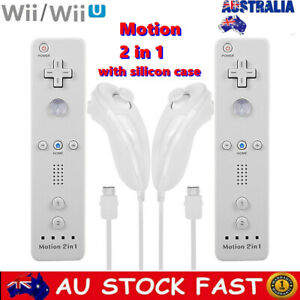 Wii Motion Plus Wireless Remote Controller Nunchuck for Nintendo Wii&Wii U Games
