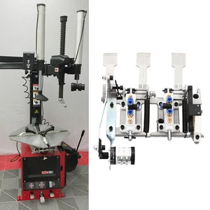 Máquina cambiadora de neumáticos de 3 pedales máquina de eliminación de neumáticos control de pie marco de aluminio - Imagen 1 de 14
