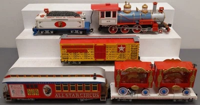Bachmann 90020 G Scale Emmett Kelly Jr. Circus G Gauge Steam Train Set - Image 1 of 4