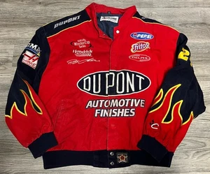 Vintage Jeff Gordon Racing Jacket DuPont #24 XL Chase Authentics Jeff Hamilton - Picture 1 of 8