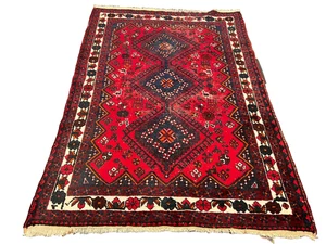 Alfombra oriental anudada a mano Meymey 210x145 cm rug carpet - Imagen 1 de 21