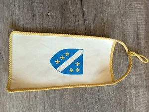 Bosnien und Herzegowina Original Kriegszeit Flagge Goldene Lilly - Bild 1 von 2