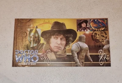 Tom Baker - AUTOGRAPHED STAMP - Pyramids Of Mars - Image 1 of 4