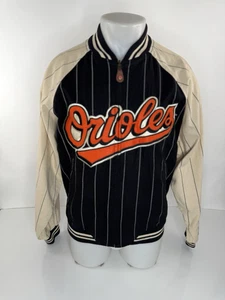 BALTIMORE ORIOLES / COOPERSTOWN Mirage Embroidered Mens L Jacket - EXCELLENT - Picture 1 of 9