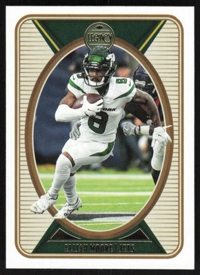 Elijah Moore 2022 Panini Legacy Football Base # 76 New York Jets - Image 1 of 2