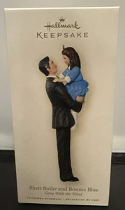 Hallmark Ornament, Gone With the Wind, RHETT BUTLER & BONNIE BLUE, 2007, NEW - Picture 1 of 2
