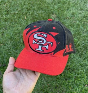 San Francisco 49ers SharkTooth Logo Athletics Vintage Snapback Hat NFL Rare - Picture 1 of 14