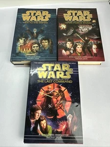 Star Wars Thrawn Trilogy Hardback Complete Lot Of 3 Zahn Orig 90s 2 are 1st/1st - Picture 1 of 8