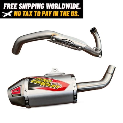Full System Exhaust Muffer Racing Pipe Fit For KAWASAKI KLX110L KLX110L Short  - Image 1 of 4