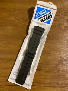 Genuine Casio 16mm Black Resin Strap 10512401 fits DW‑5600E G‑SHOCK GW‑M5610 - Picture 1 of 4