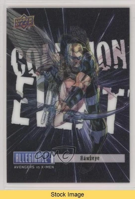 2023 Upper Deck Allegiance Avengers vs X-Men Hawkeye Angel #CE27 READ 12g7 - Image 1 of 3