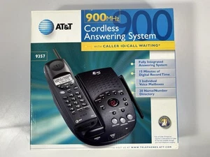 AT&T 9357 900 MHz Jednoliniowy telefon bezprzewodowy ATT Telefon NOWY! - Zdjęcie 1 z 2