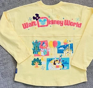 Disney Disneyland Resort Play in Parks Yellow Spirit Jersey Youth XL 14 NEW - Picture 1 of 20