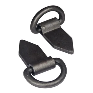 Anillo en D de amarre de remolque 95x65 mm bucle correa de carga de alta resistencia punto de amarre x8 - Imagen 1 de 4
